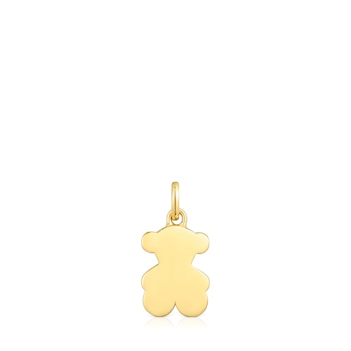 Colgante mediano oso de oro 12 mm Sweet Dolls