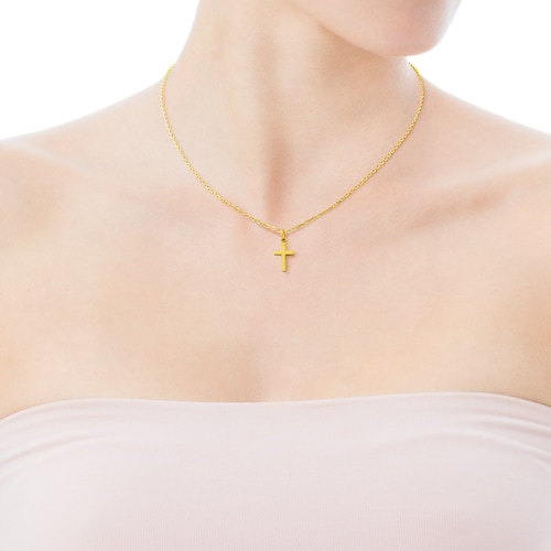 Colgante de oro TOUS Cruz